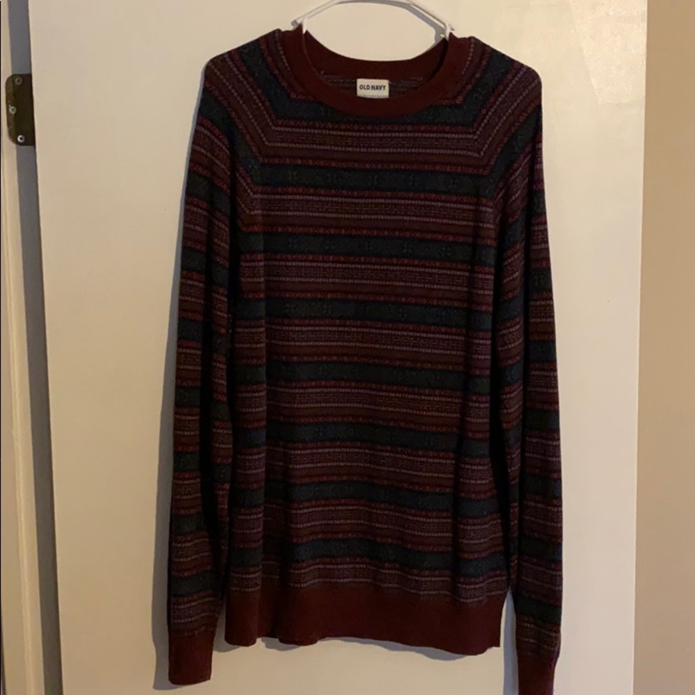 Old navy Christmas patterned sweater large